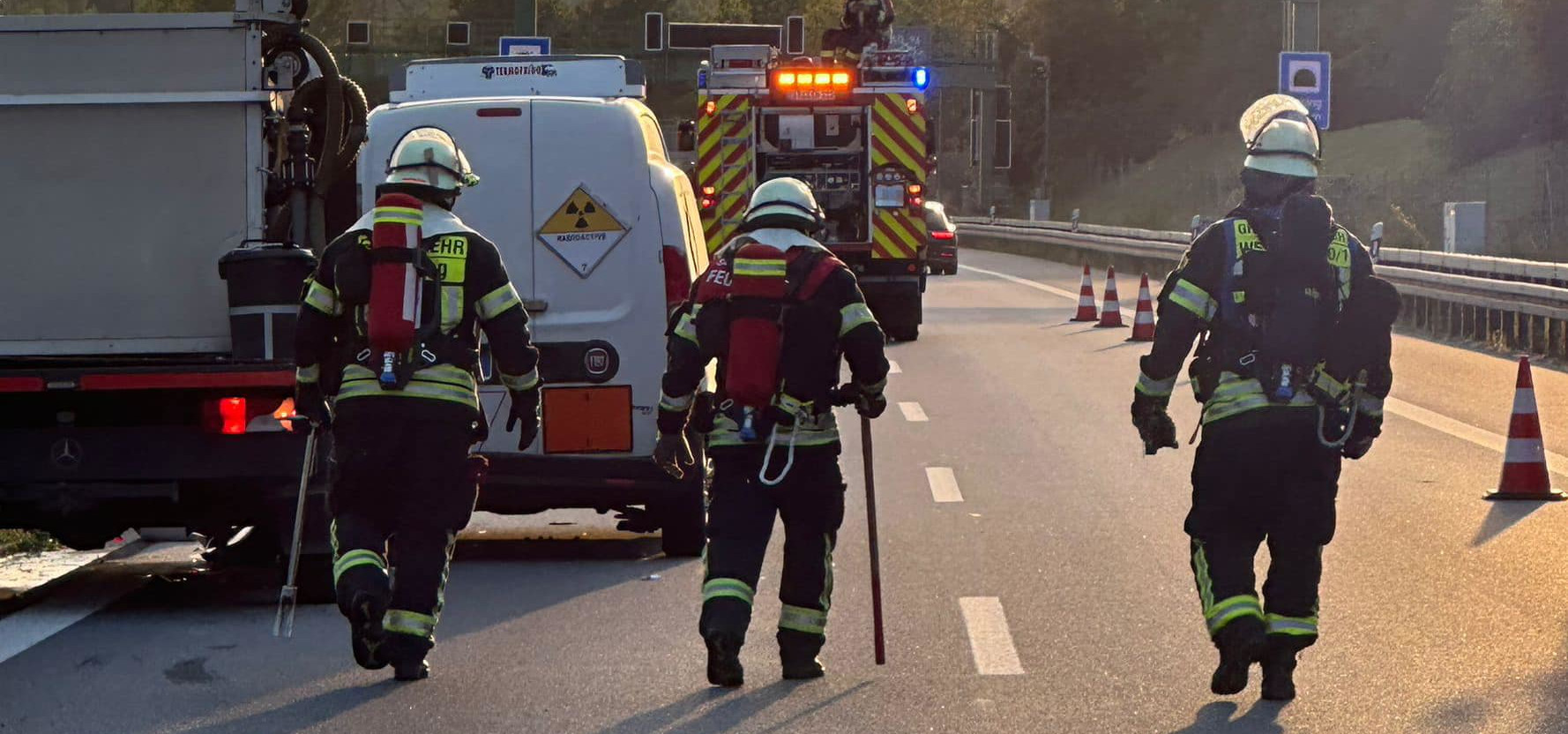 Nachforderung: THL1 VU mit PKW - Messsatz A (Atomar) - A96 München Richtung Lindau